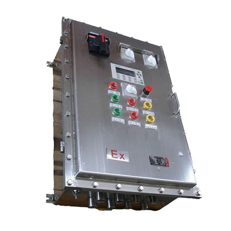 Stainless Steel Explosion Proof Control Box , Anti - Corrosion Push Button Box